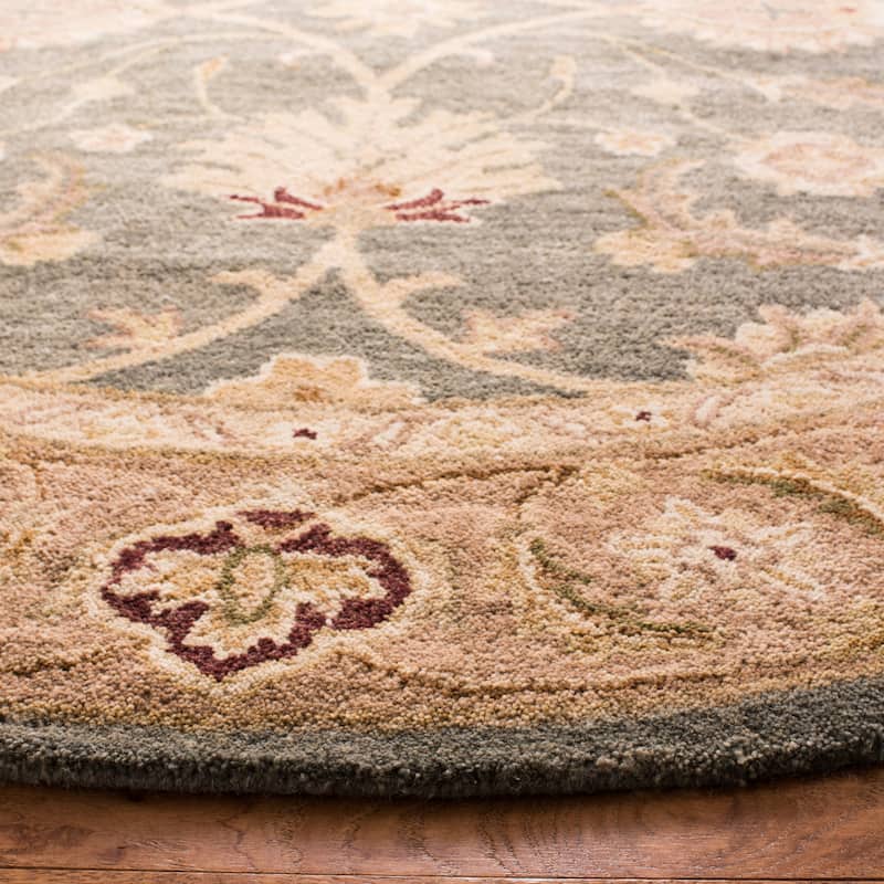 SAFAVIEH Handmade Anatolia Meenje Traditional Oriental Hand-spun Wool Rug