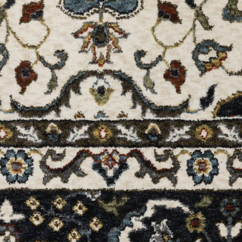 HomeRootsMedallion Traditional Rectangle Area Rug