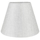 preview thumbnail 36 of 88, Hardback Faux Silk Conical Lamp Shade, 5 inch Top, 9 inch Bottom, 7 inch Slant