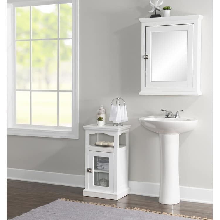 Scarsdale Demi White Storage Cabinet