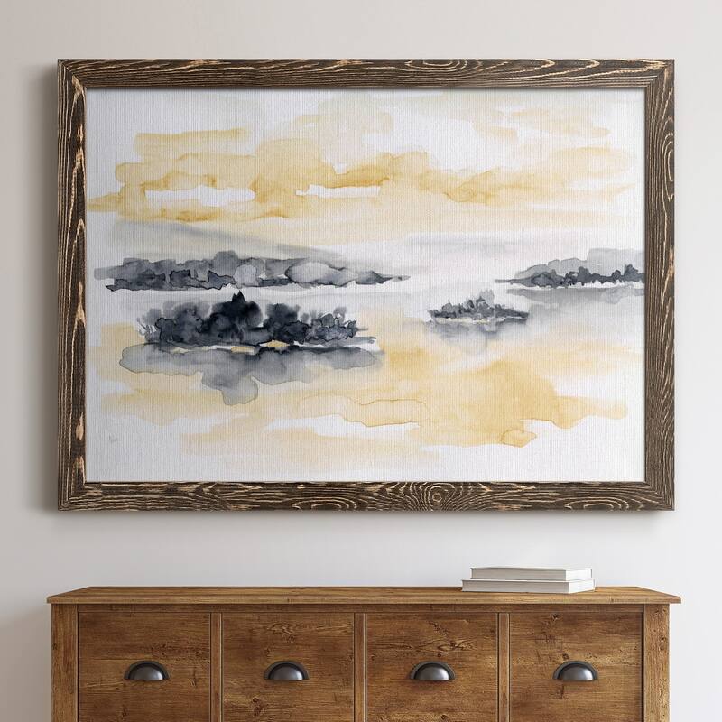 Whispering Wind IPremium Framed Canvas Ready to Hang Bed Bath