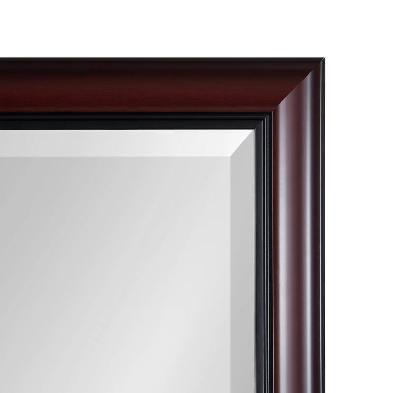 Kate and Laurel Dalat Framed Beveled Wall Mirror
