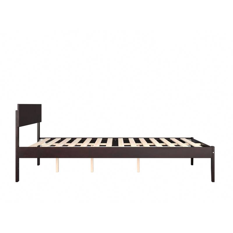 Boston Queen Platform Bed in Espresso