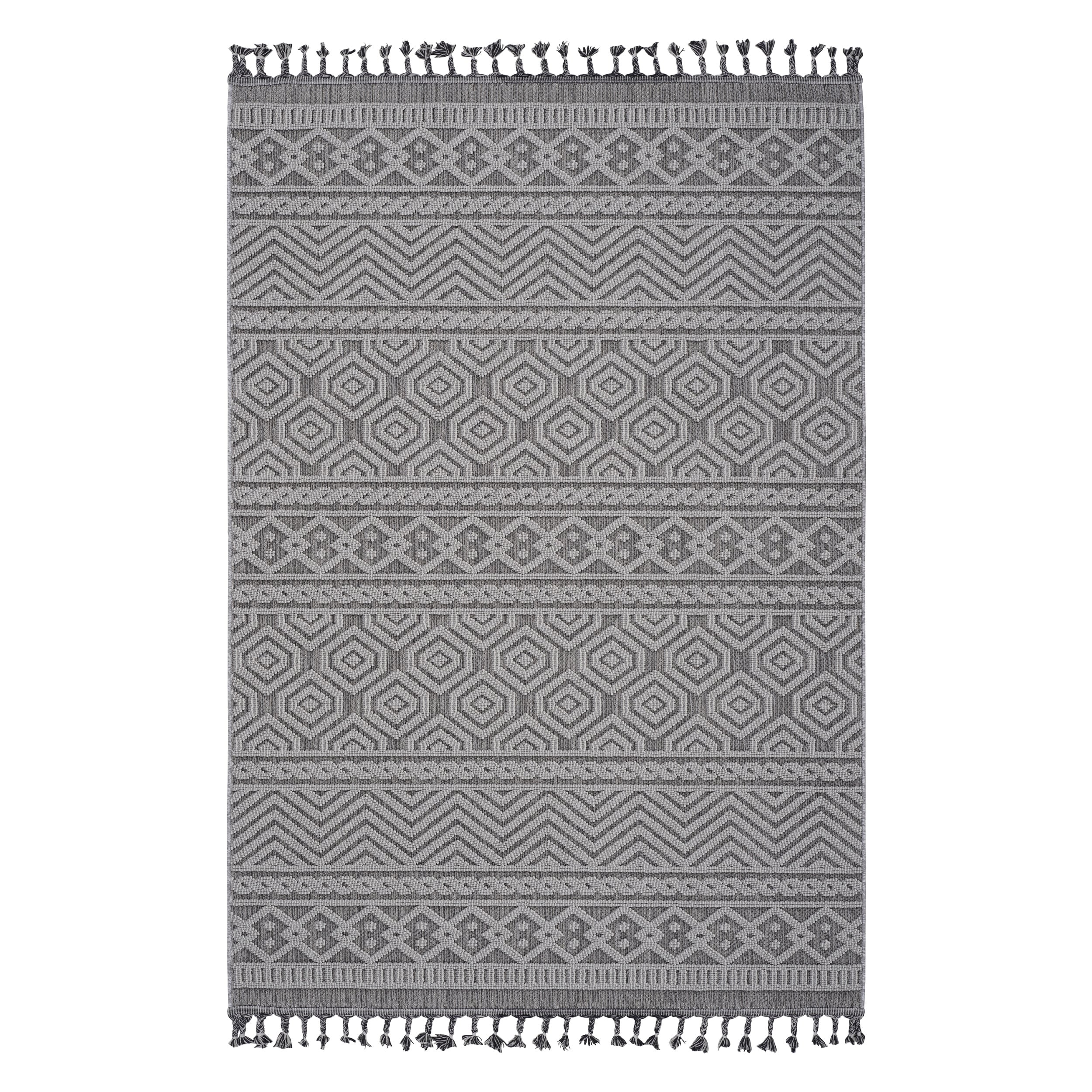 Abstract Area Rug - 5' x 7'