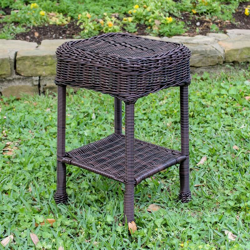 Chelsea Resin Wicker Side Table