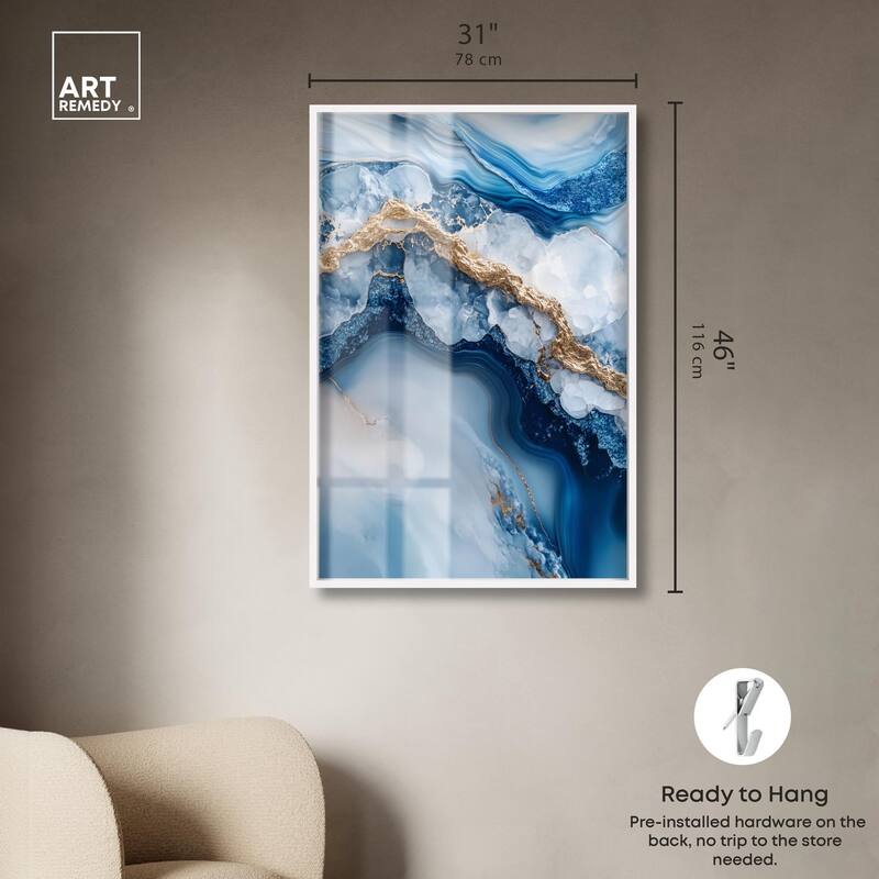 Molten Topaz II Shadowbox by Art Remedy