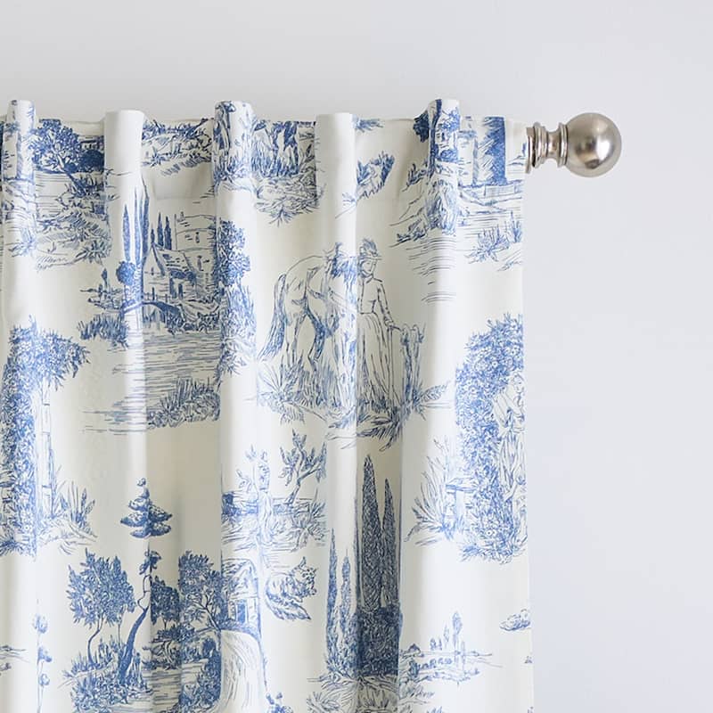 Martha Stewart Village Life Blackout Curtain Panel Pair