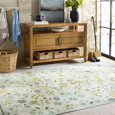 Martha Stewart Slavojka Machine Washable & Slip Resistant Rug
