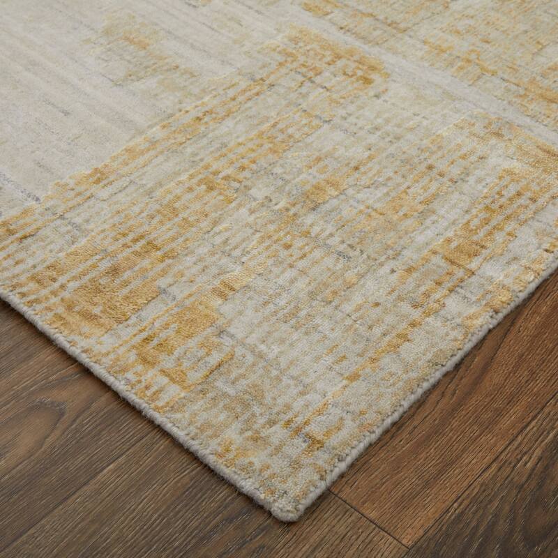 Grand Bazaar Kinton Hand Woven Abstract Modern Area Rug