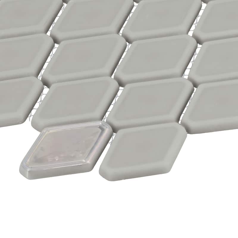Daltile Starcastle 1.5" Elongated Hexagon Glass Wall Mosaic (15 PC Per Carton) (13.28 SQFT Per Carton)