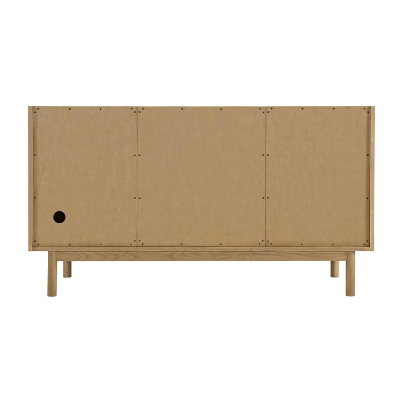 Laurent 60" Double Vanity, Light Natural Oak - 60D