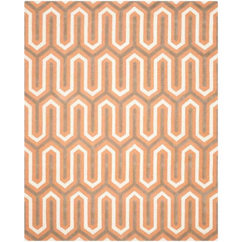 SAFAVIEH, Handmade Cambridge Faiza Modern Moroccan Wool Rug