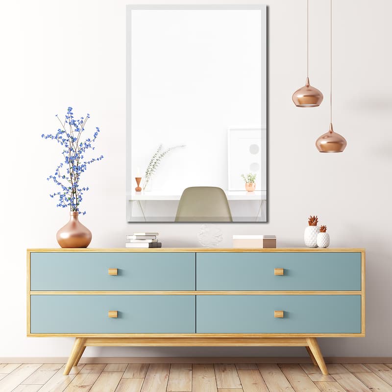 Wells Frameless Beveled Mirror