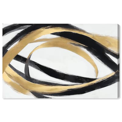 Loops of Luxury II Canvas by Art Remedy, Gallery Wrapped
