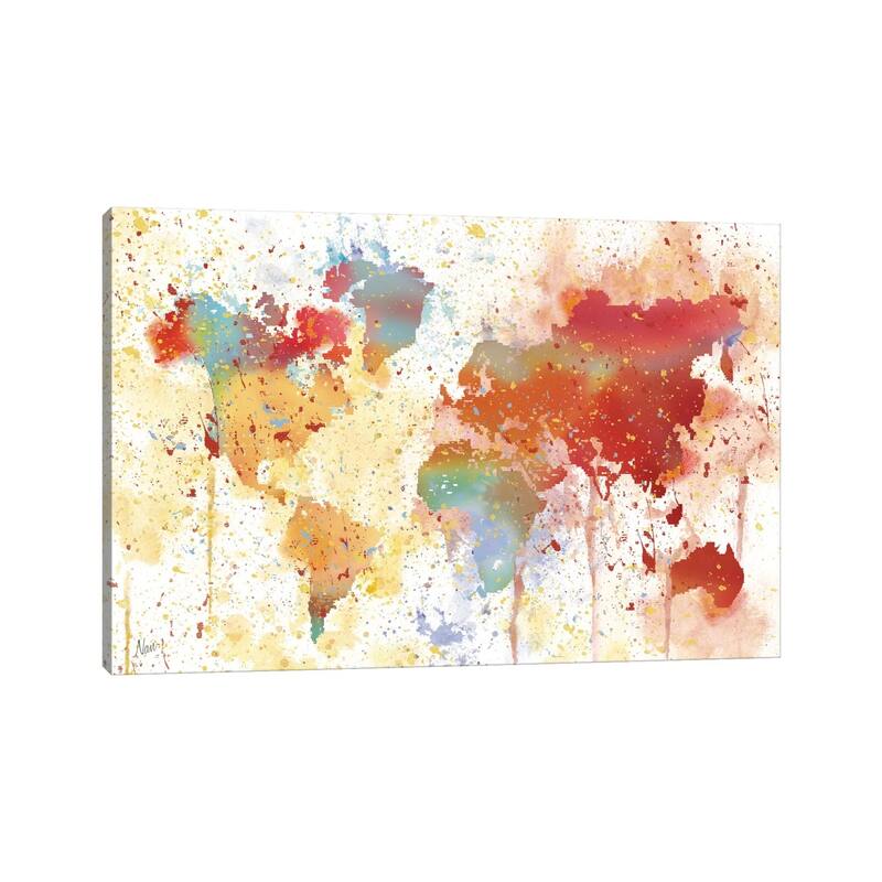 iCanvas "Traveled The World" by Nan Canvas Print