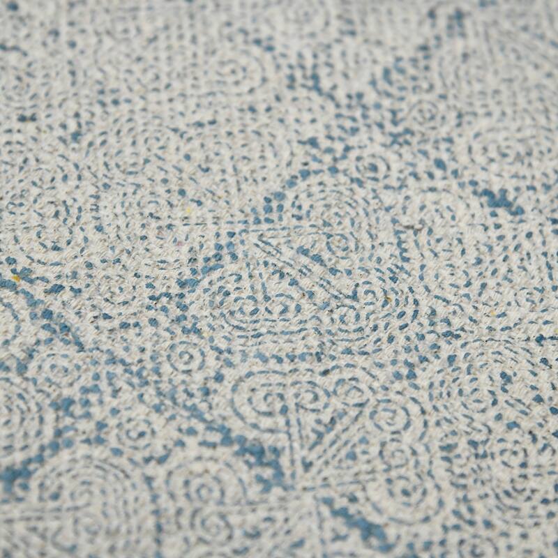 Handmade Transitional Oriental Flatweave Cotton Rug