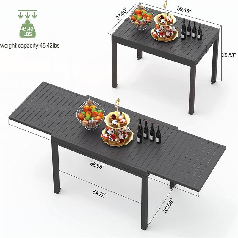 Patio Dining Expandable Table