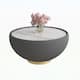 Option Grey+Gold+Marble-29.53''Lx29.53''Wx14.96''H