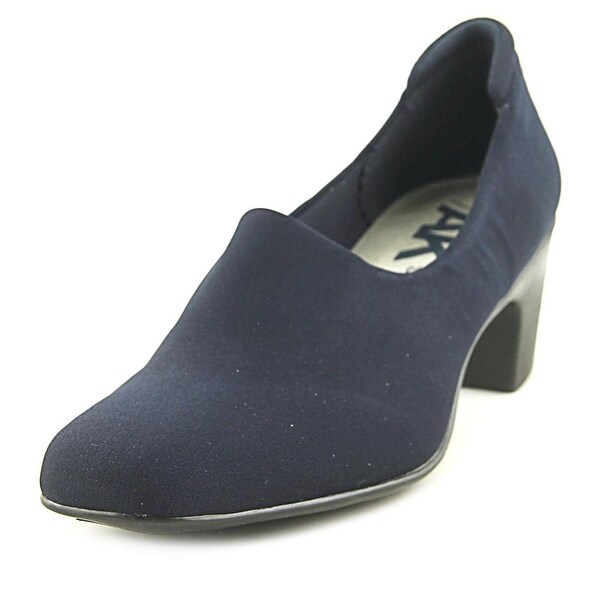 anne klein navy loafers