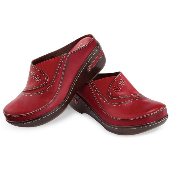 womens open back clogs