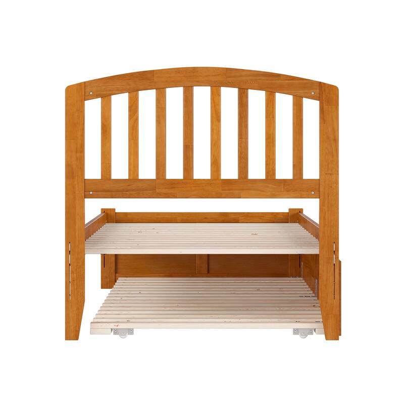 Richmond Bed with Footboard and Twin XL Trundle