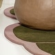 preview thumbnail 9 of 12, JONATHAN Y Mosaic Modern Border Geometric Handwoven Wool Green/Pink Area Rug