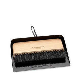Behrens Galvanized Steel Dustpan & Brush Set