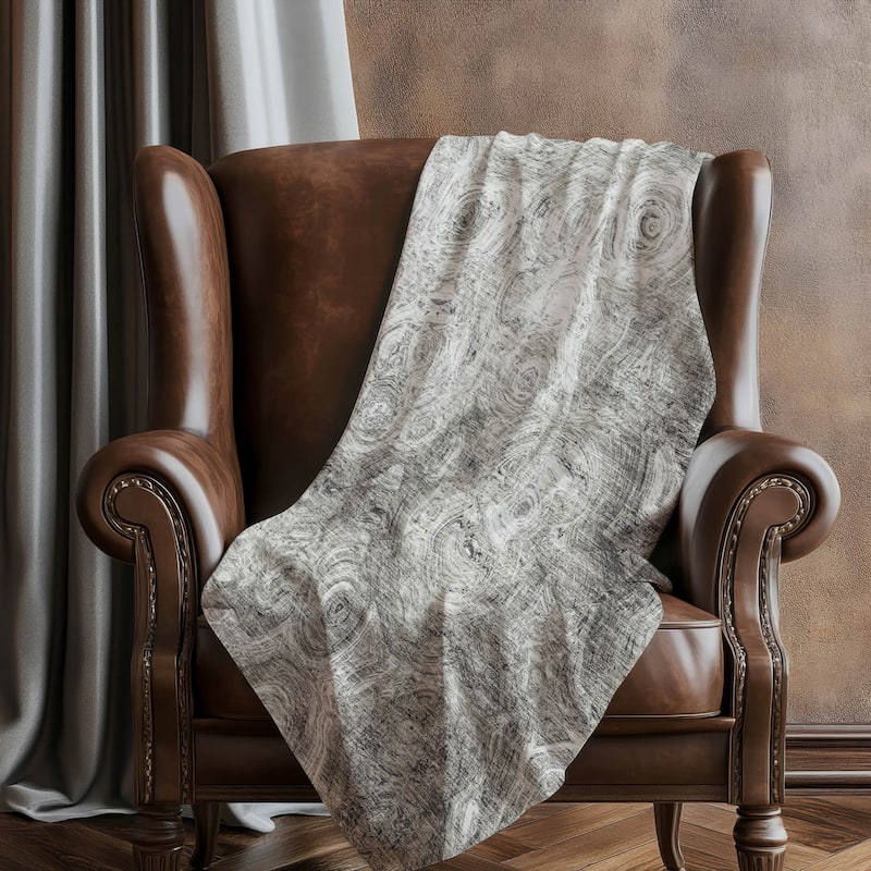 Premium Machine Washable Casual Contemporary Sherpa Throw Blanket
