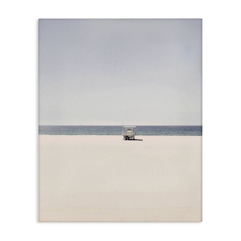 Stupell Distant California Beach Hut Canvas Wall Art Design By Gemma Bardot - 36 x 48