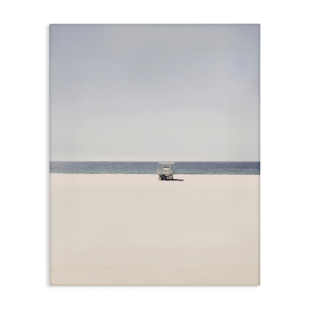 Stupell Distant California Beach Hut Canvas Wall Art Design By Gemma Bardot
