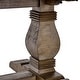 preview thumbnail 23 of 21, Kosas Home Caleb Reclaimed Pine Dining Table, Distressed Brown