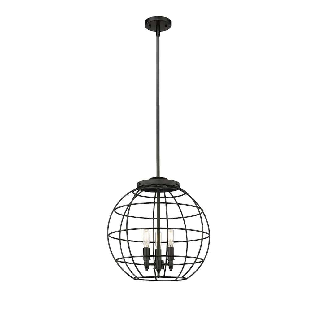 Innovations Lighting Lake Placid - 3 Light 16" Stem Hung Pendant