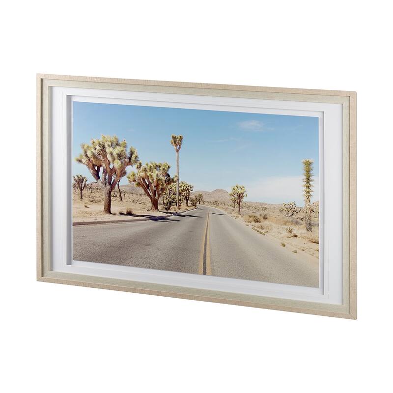 Desert Road Framed Art Print