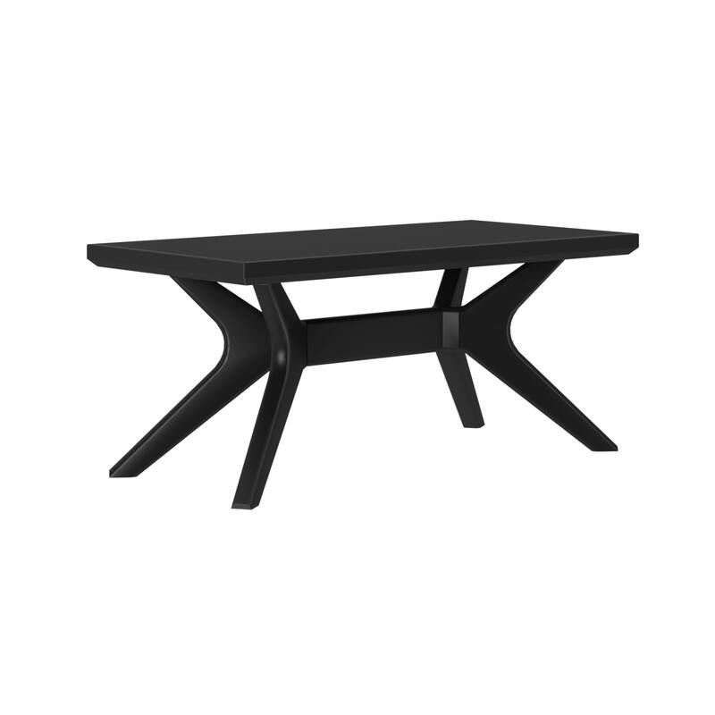 Plank and Beam Verso Rectangular Cross Leg Coffee Table - 40"
