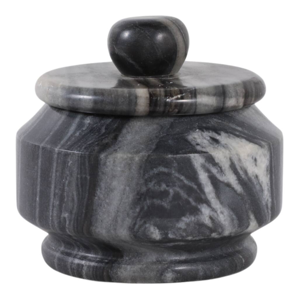 Stone Marble Decorative Jar Carved Tall Versatile Accent Display
