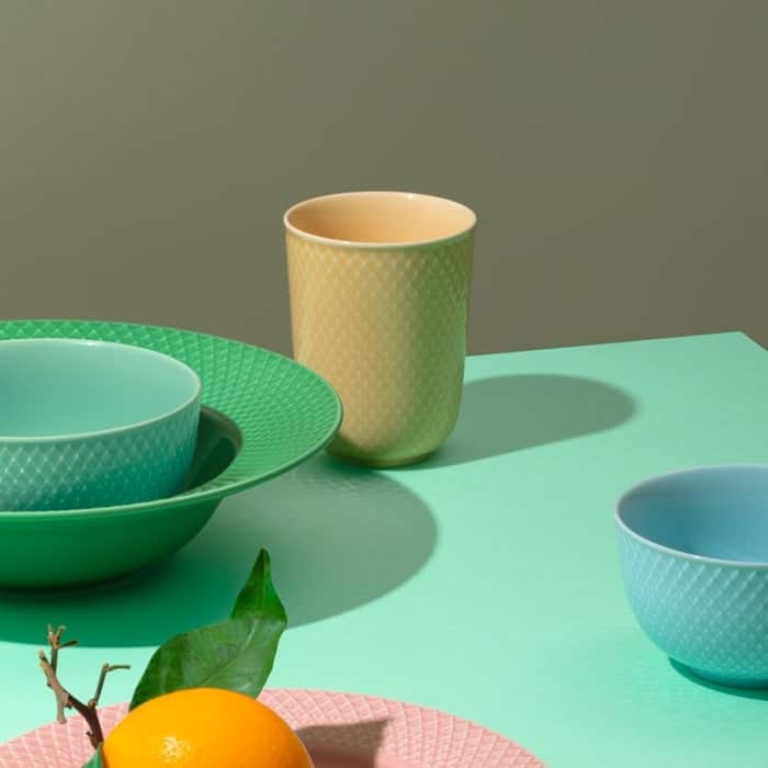 Lyngby Porcelæn Rhombe Color Mug, V: 11.2 oz