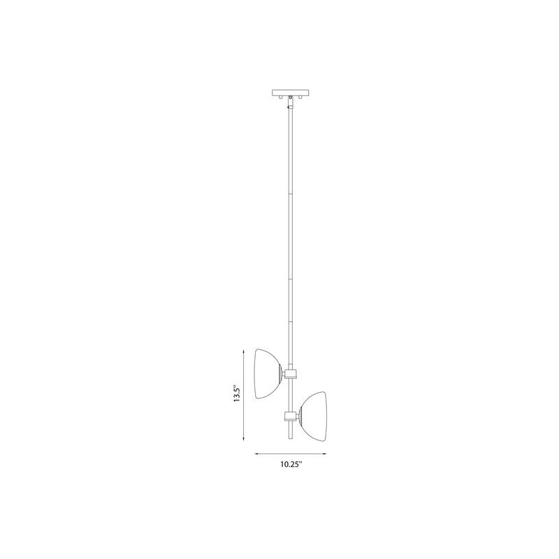 Zio 2 Light Pendant - 10.25