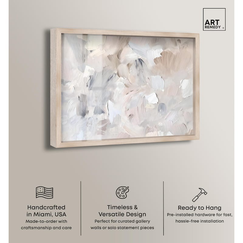 Soft Colors Fade II Shadowbox by Art Remedy
