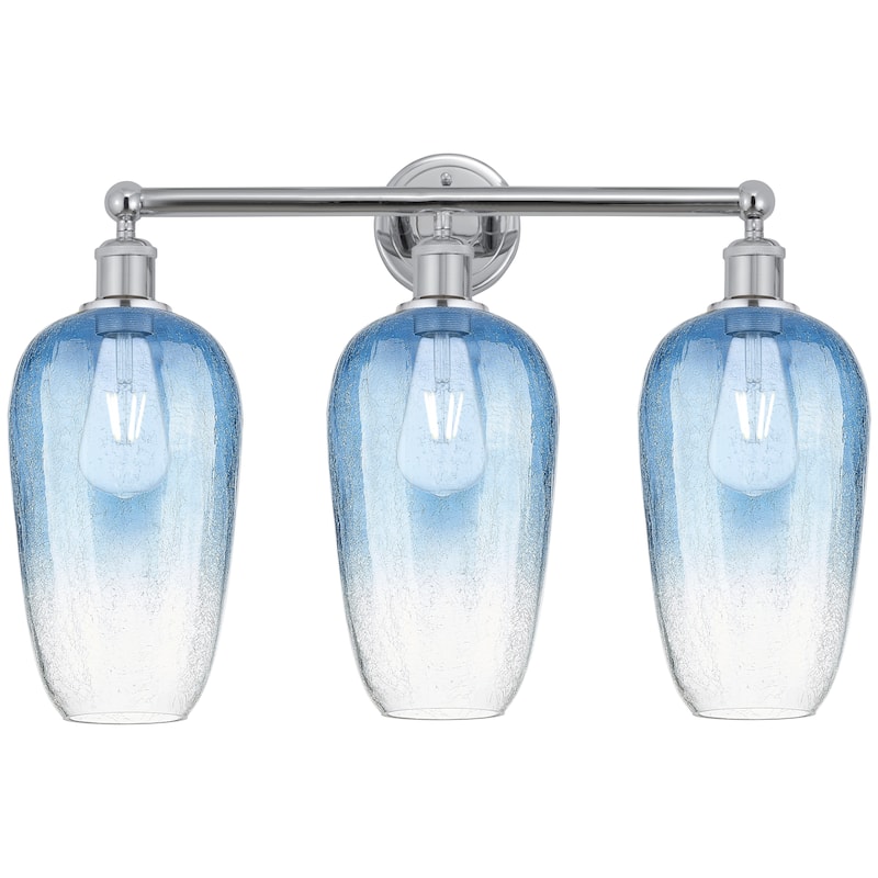 Innovations Lighting Endless Possibilities Edison - Brookhaven Flute - 3 Light 25" Bath Vanity Light