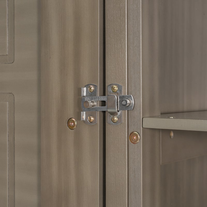 Queen Murphy Bed Wall Bed with Integrated Desk Cabinets Shelves