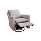 preview thumbnail 4 of 7, Luna 29" Wide Power Swivel Glider, Pearl River