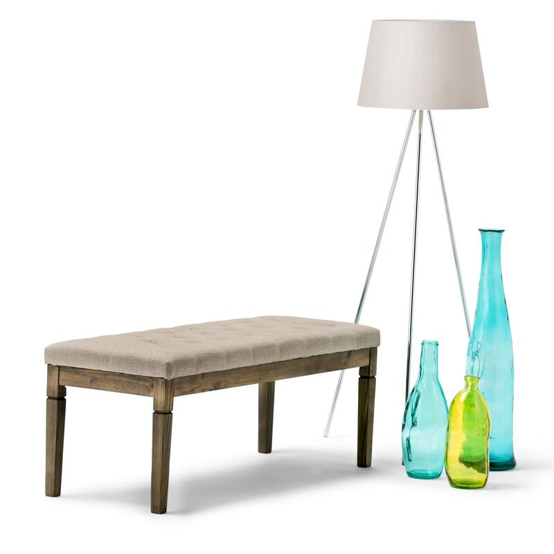 Modern Tufted Ottoman Bench