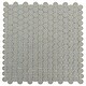 SomerTile 12x12.63-inch Penny Glossy White Porcelain Mosaic Floor and Wall Tile (10 tiles/10.74 sqft.) - Thumbnail 5