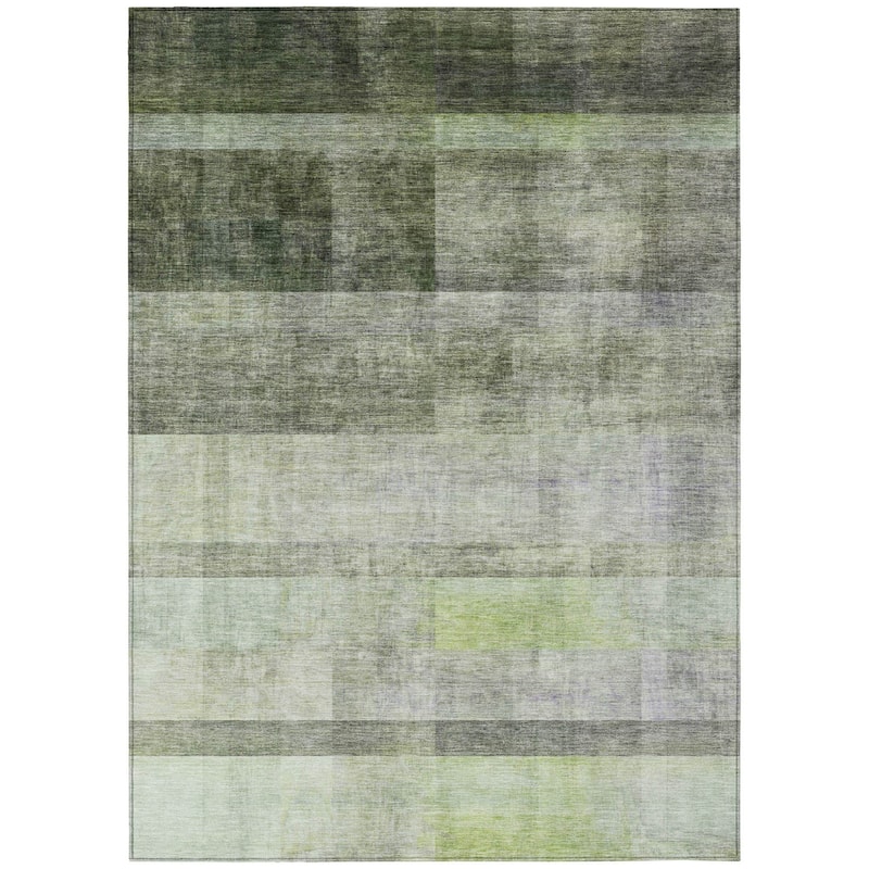 Elna Ombre Weather Resistant Classic Meets Modern Outdoor Rug