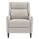 preview thumbnail 33 of 39, Furniture of America Selric Modern 31-inch Upholstered Push Back Recliner
