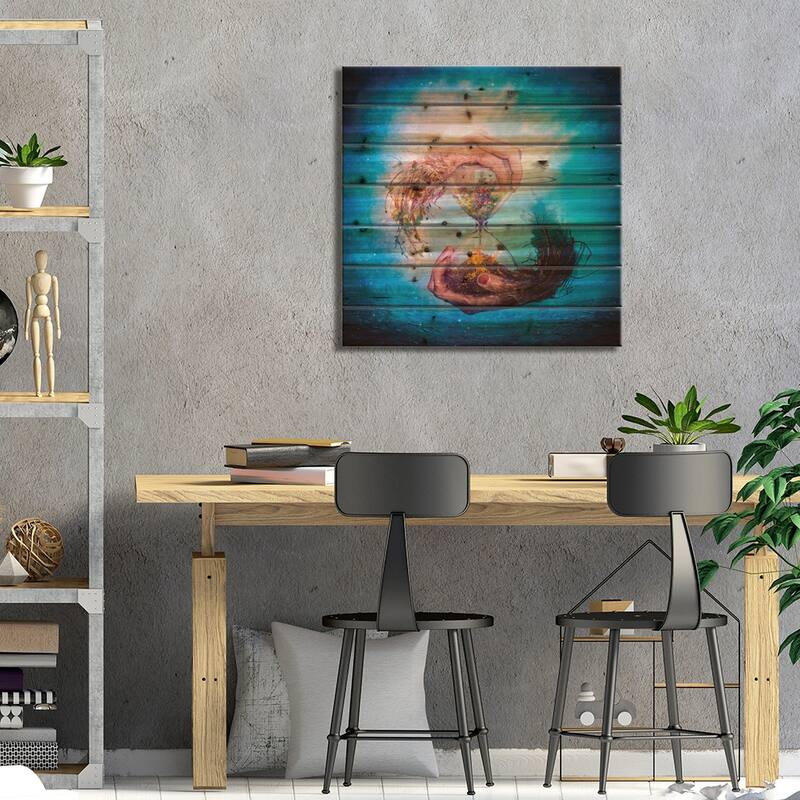 Where Stories Unfold Print On Wood by Mario Sanchez Nevado - Multi-Color