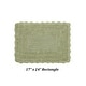 preview thumbnail 38 of 61, Better Trends Lilly Crochet Cotton Reversible Tufted Bath Rugs