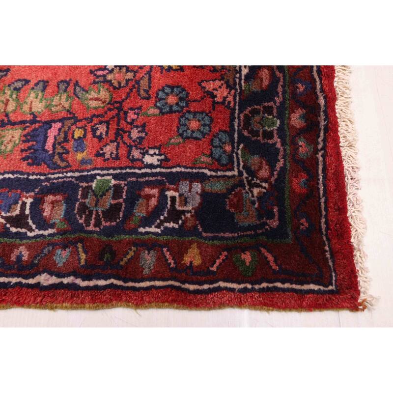 ECARPETGALLERY Hand-knotted Andelz Light Red Wool Rug - 2'8 x 9'9