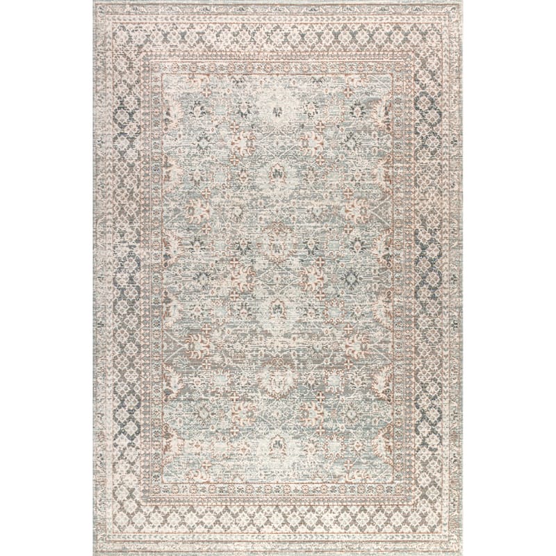 JONATHAN Y Xlendi English Country Argyle Area Rug