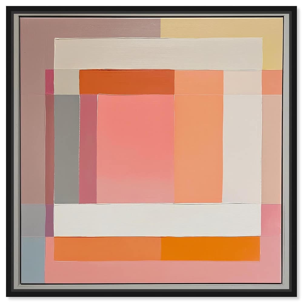 Minimal Color Blocks I Canvas by Art Remedy